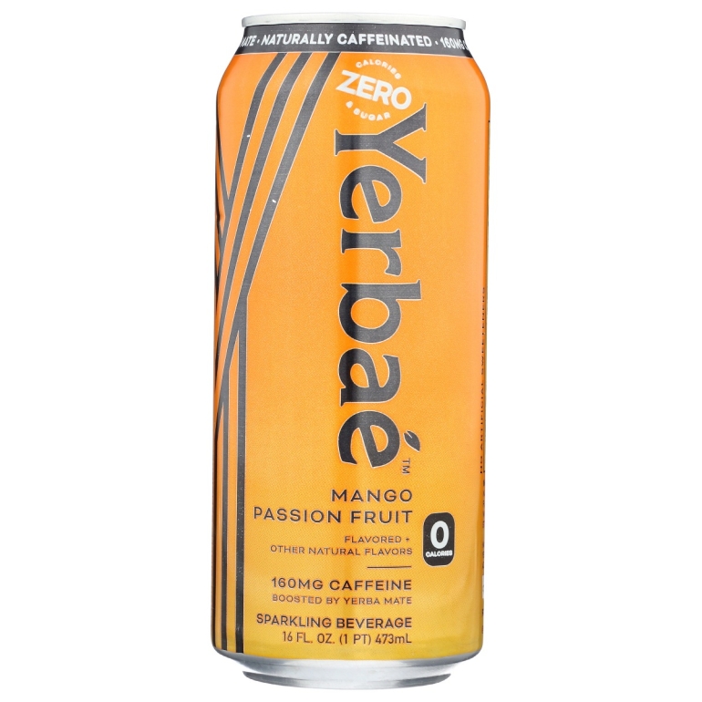 Mango Passion Fruit Sparkling Water, 16 oz