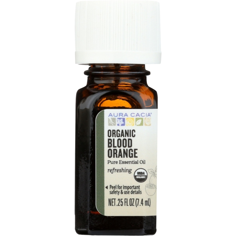 Organic Blood Orange Refreshing Essential Oil, 0.25 oz