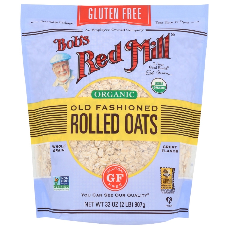 Gluten Free Organic Old Fashioned Rolled Oats, 32 oz