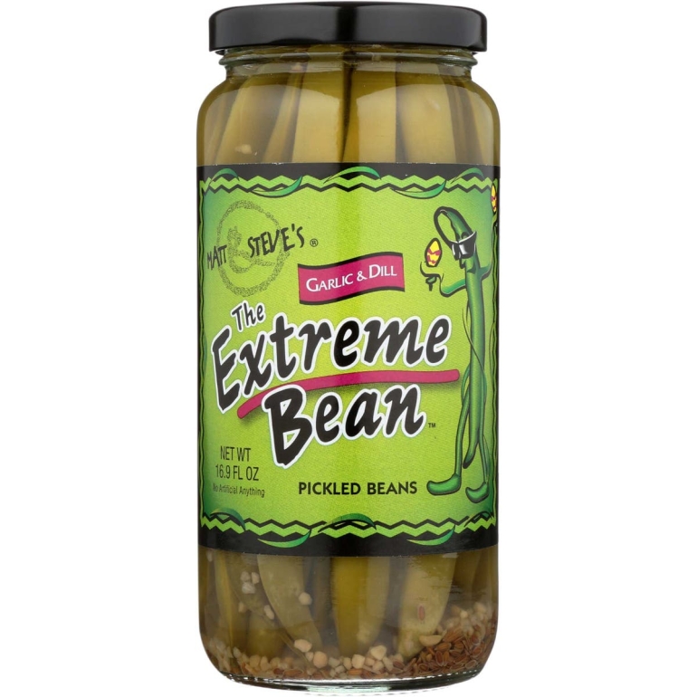 Garlic and Dill Pickled Beans, 16.9 oz