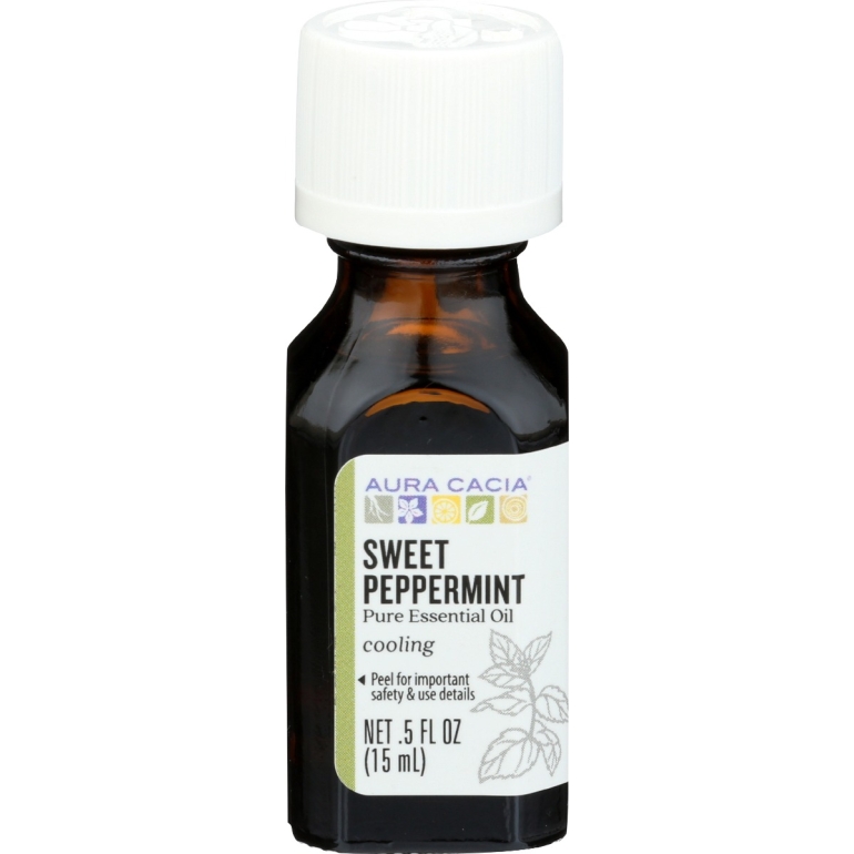 Sweet Peppermint Essential Oil, 0.5 oz