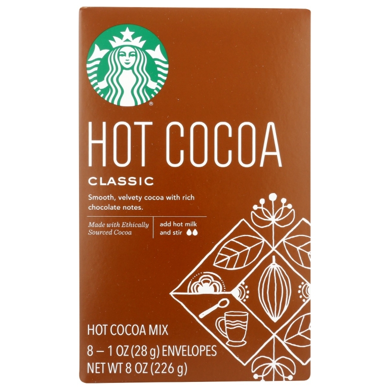 Cocoa Hot Classic Box 8Pc, 8 oz