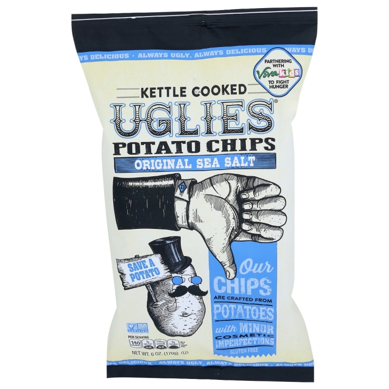 Sea Salt Kettle Chips, 6 oz