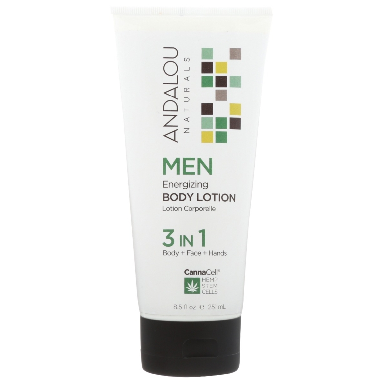 Men Energizing Body Lotion 3in1, 8.5 fo