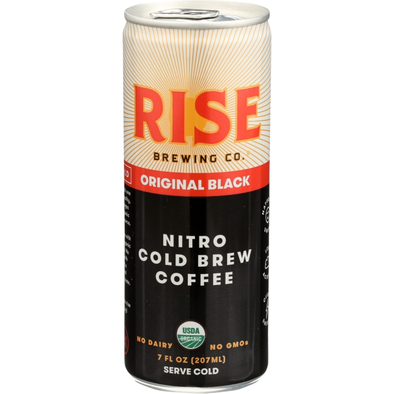Nitro Cold Brew Coffee Original Black, 7 fo