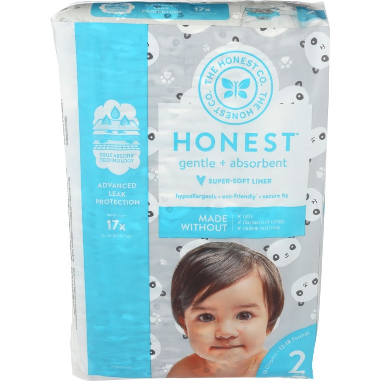 Diaper Pandas Size 2, 32 pk