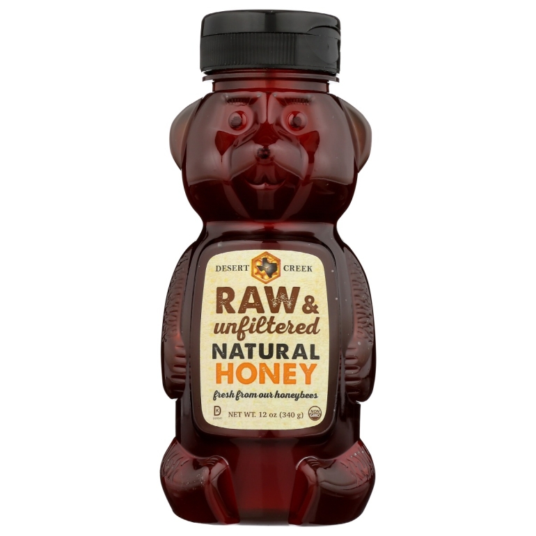 Honey Raw Natural, 12 fo