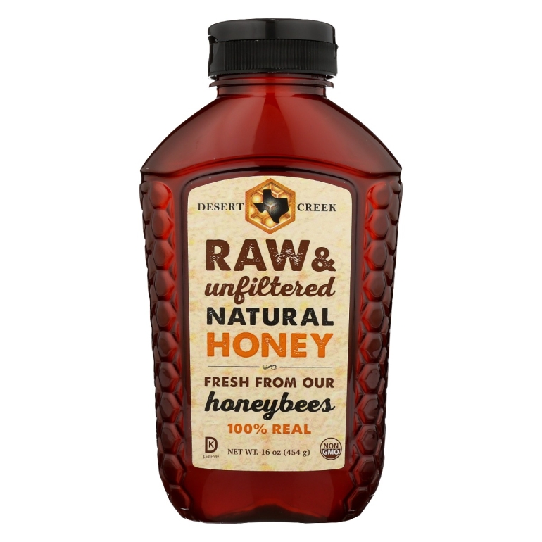 Honey Raw Natural, 16 fo
