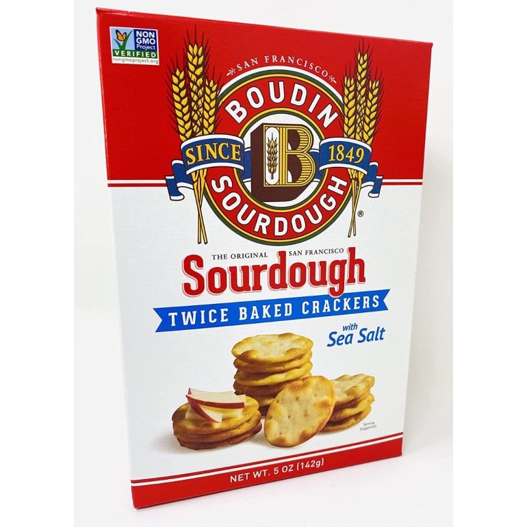 Sourdough Crackers Sea Salt, 5 oz