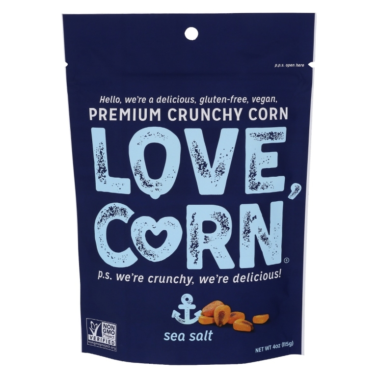 Sea Salt Crunchy Corn, 4 oz