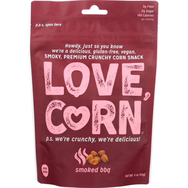 Smoked Bbq Crunchy Corn, 4 oz