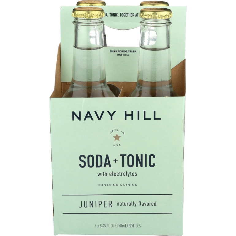 Juniper Soda Tonic 4Pk, 33.8 fo