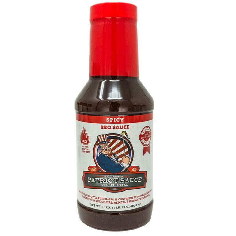 Patriot Sauce Spicy, 18 oz