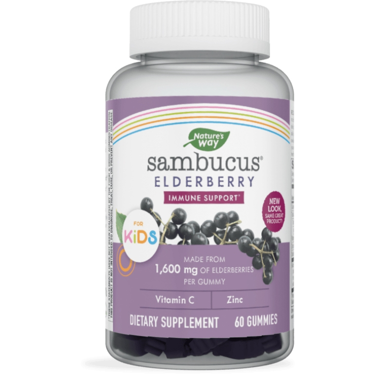 Sambucus Elderberry Immune Support Gummies For Kids, 60 pc