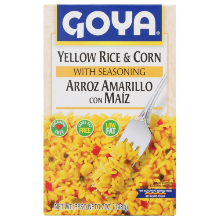 Yellow Rice and Corn Mix, 7 oz