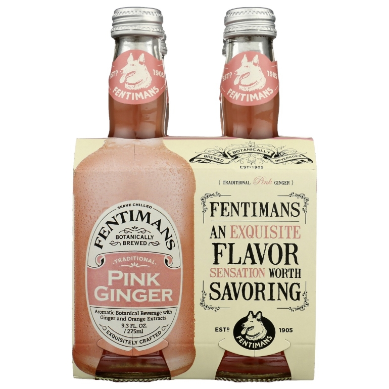 Bev 4Pk Pink Ginger, 37.2 fo