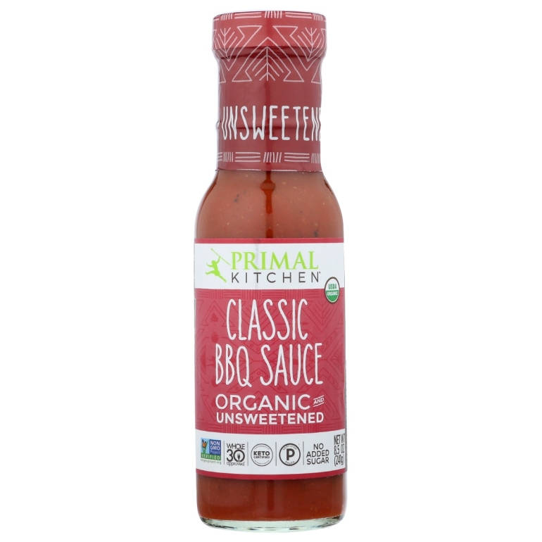 Organic And Unsweetened Classic Bbq Sauce, 8.5 oz