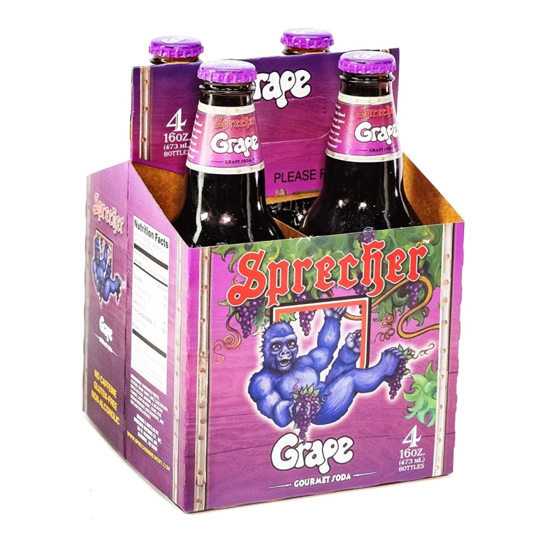 Soda Grape 4Pk, 64 fo