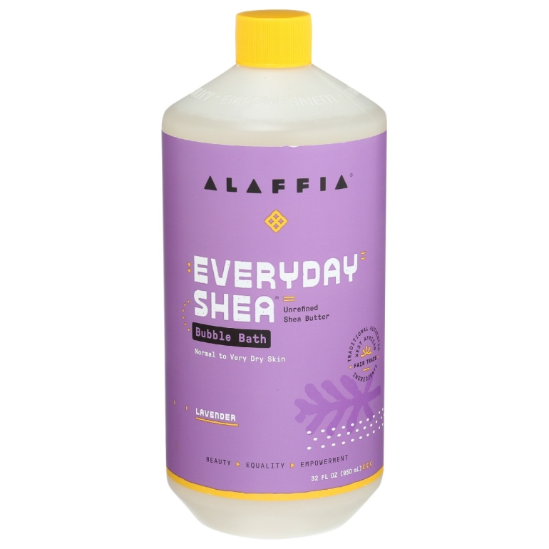 Everyday Shea Bubble Bath Lavender, 32 fo