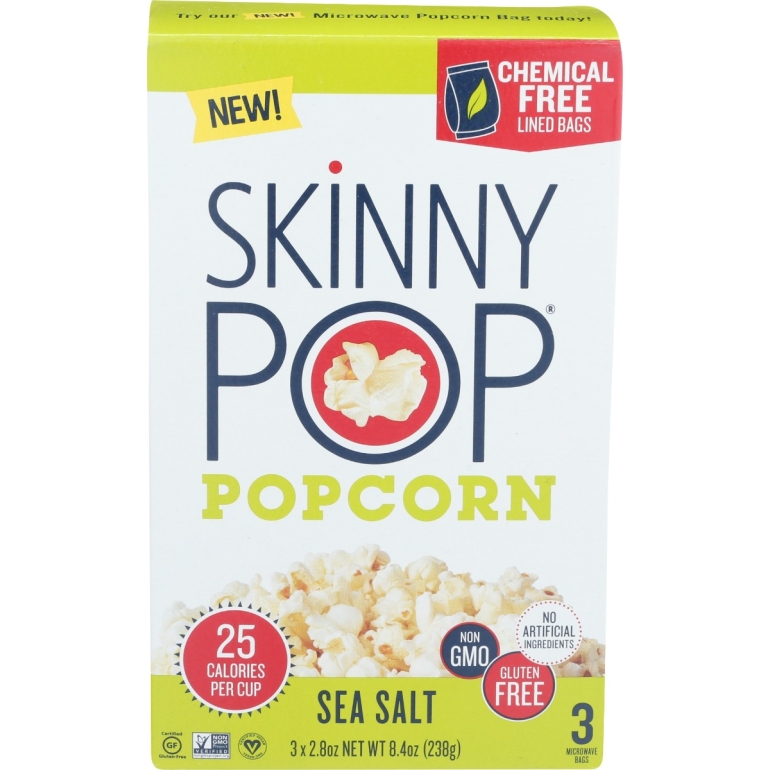 Popcorn Sea Salt Microwave, 8.4 oz