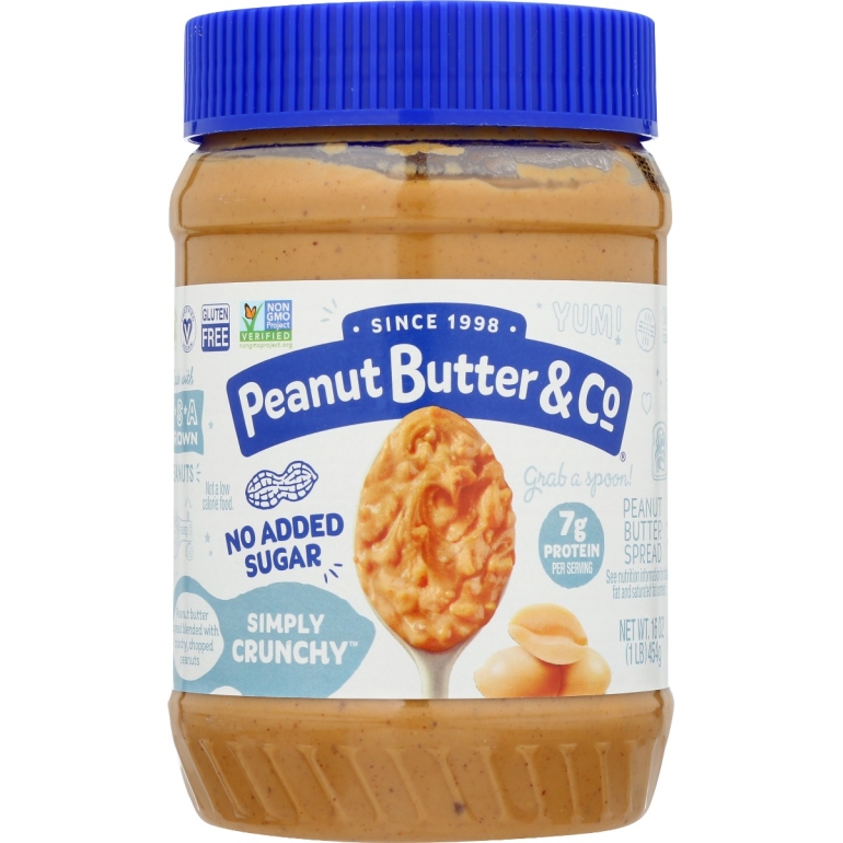 Peanut Bttr Smply Crnchy, 16 oz