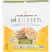 Multiseed Rosemary and Olive Oil Crackers, 4 oz