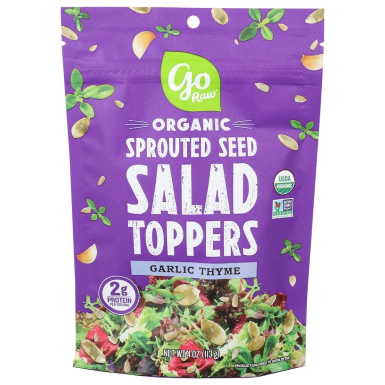 Garlic Thyme Sprouted Salad Toppers, 4 oz