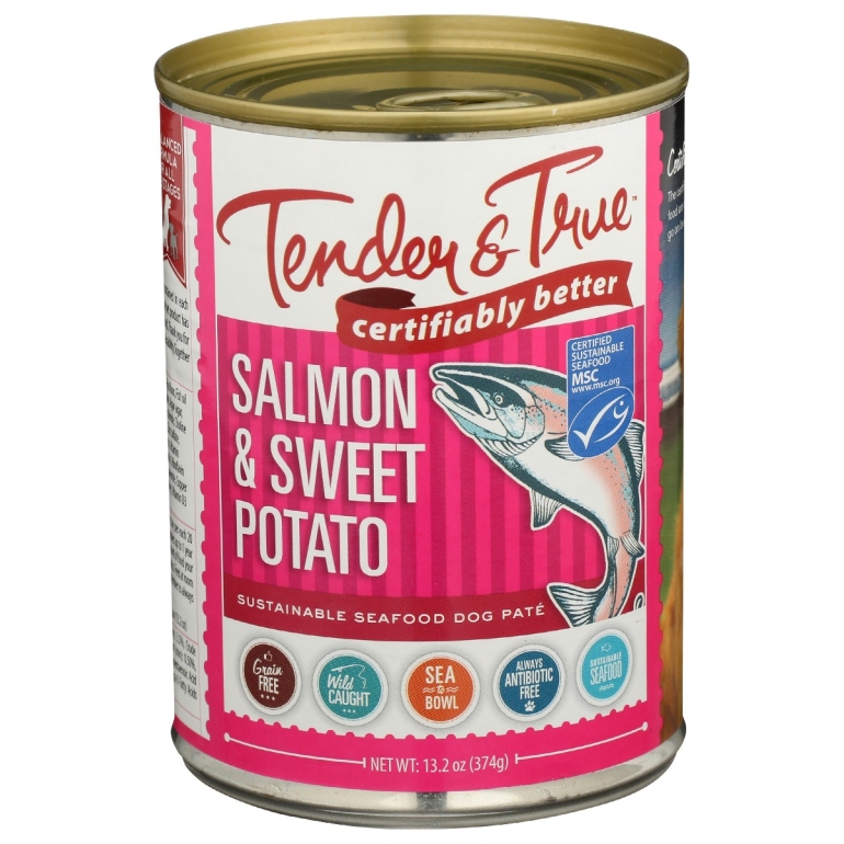 Salmon and Sweet Potato Canned Dog Food, 13.2 oz