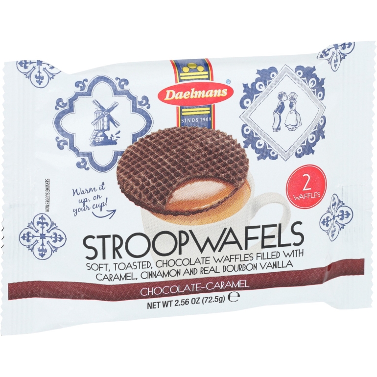 Stroopwafels Duo Choc Cml, 2.56 oz