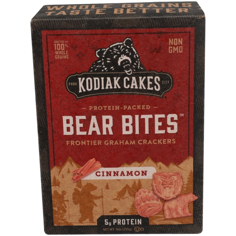 Bear Bites Cinnamon Graham Crackers, 9 oz