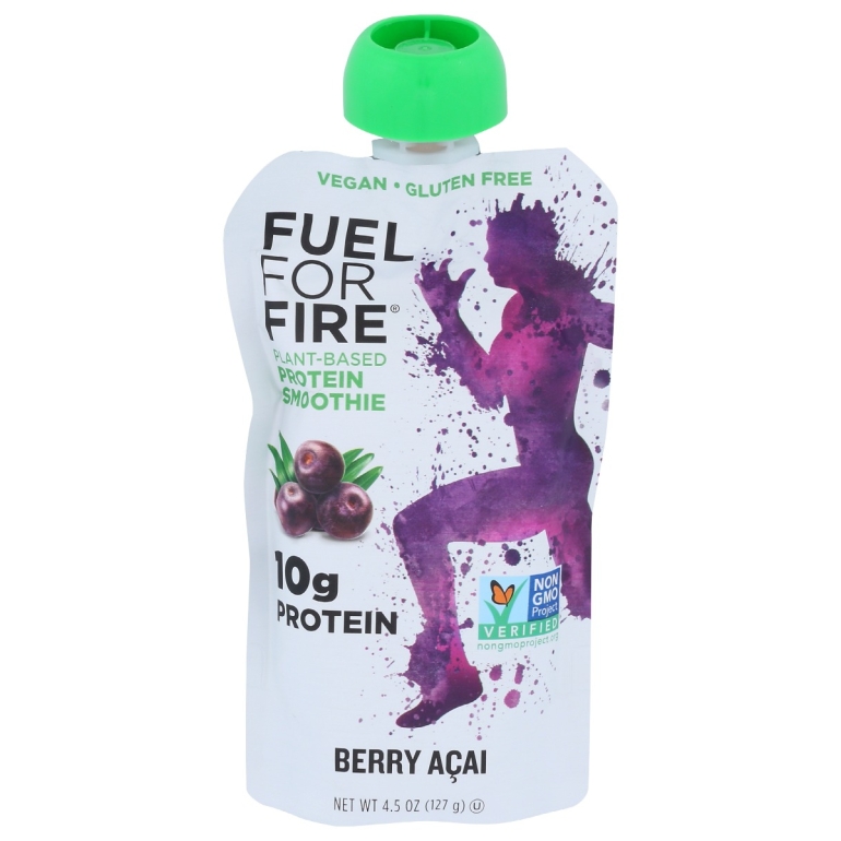 Berry Acai Plant Protein Fruit Smoothie, 4.5 oz