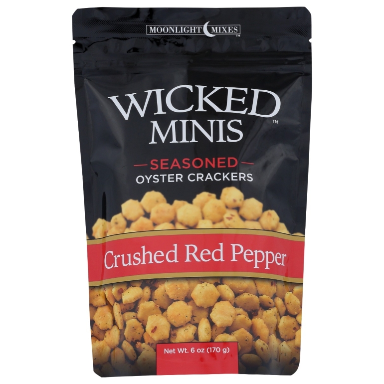 Seasoned Oyster Crackers Crushed Red Pepper, 6 oz