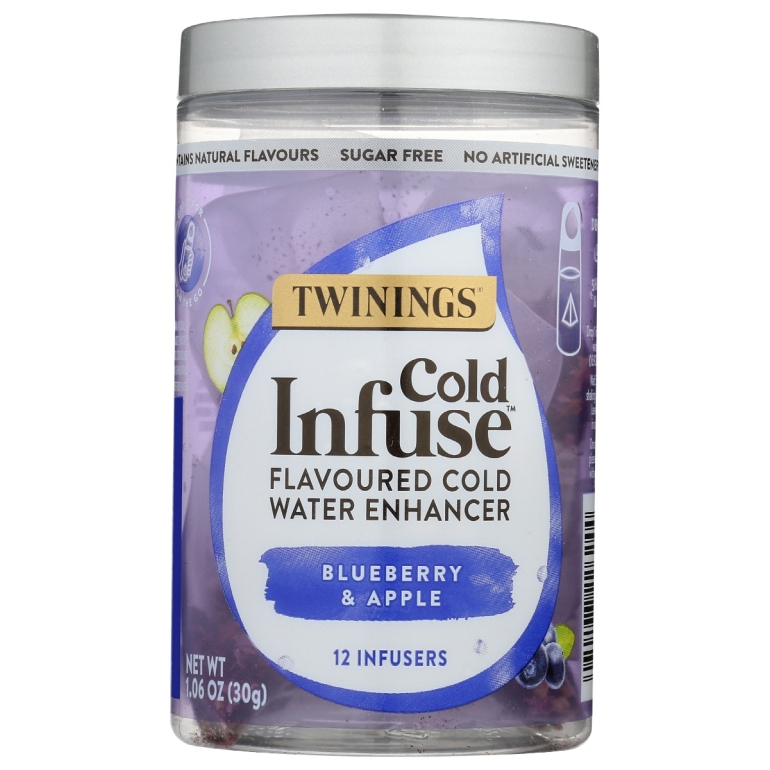 Tea Cold Infs Blubry Appl, 12 bg