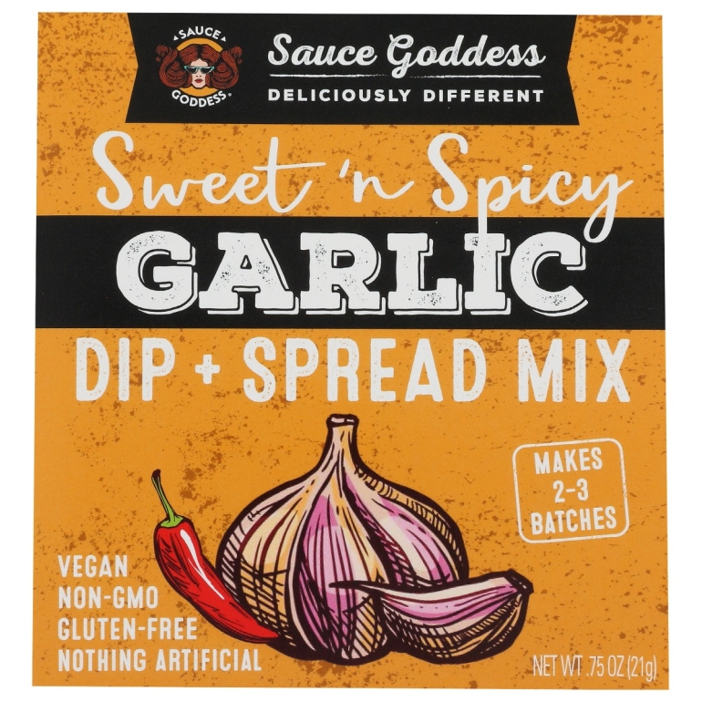 Mix Dip Spicy Garlic Sprd, .75 oz