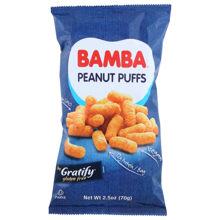 Puff Peanut Bamba, 2.5 oz