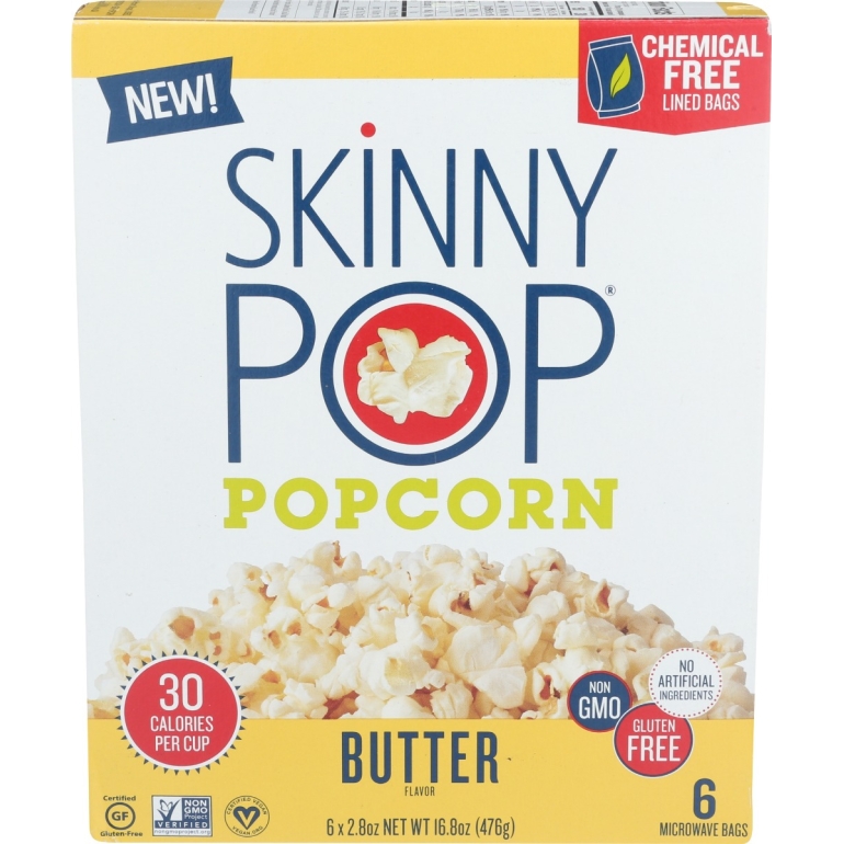 Butter Microwave Popcorn, 16.8 oz