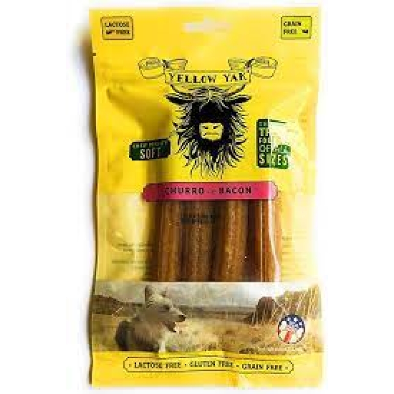 Dog Chew Bhurro Bacon, 4 oz