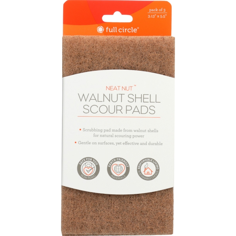 Neat Nut Walnut Scour Pads, 1 ea