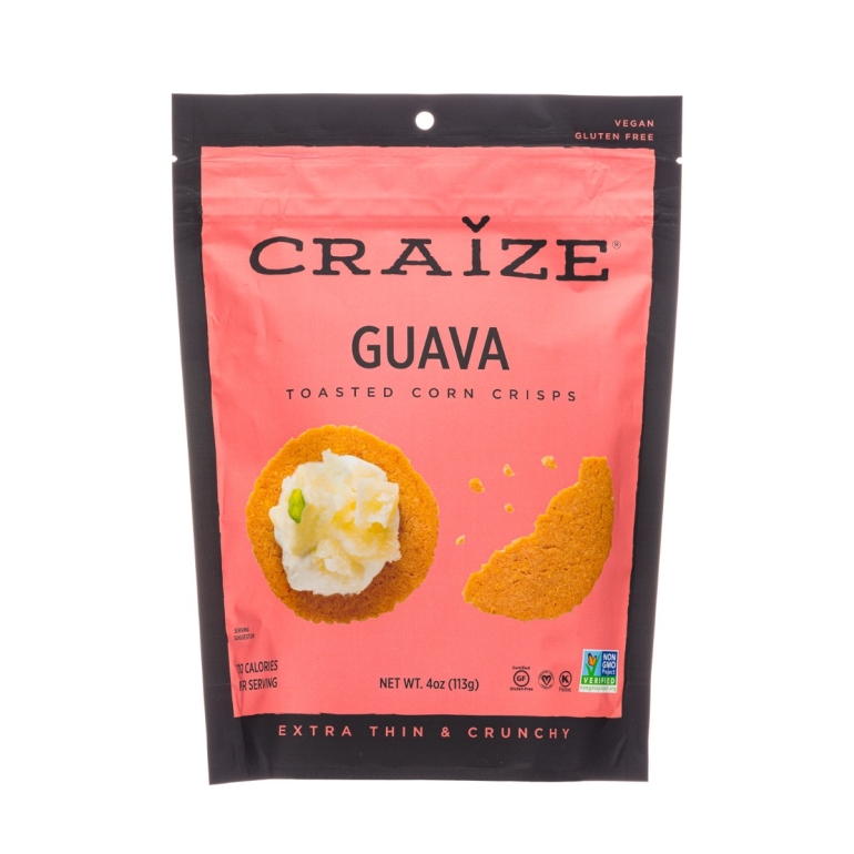 Crackers Corn Guava, 4 oz