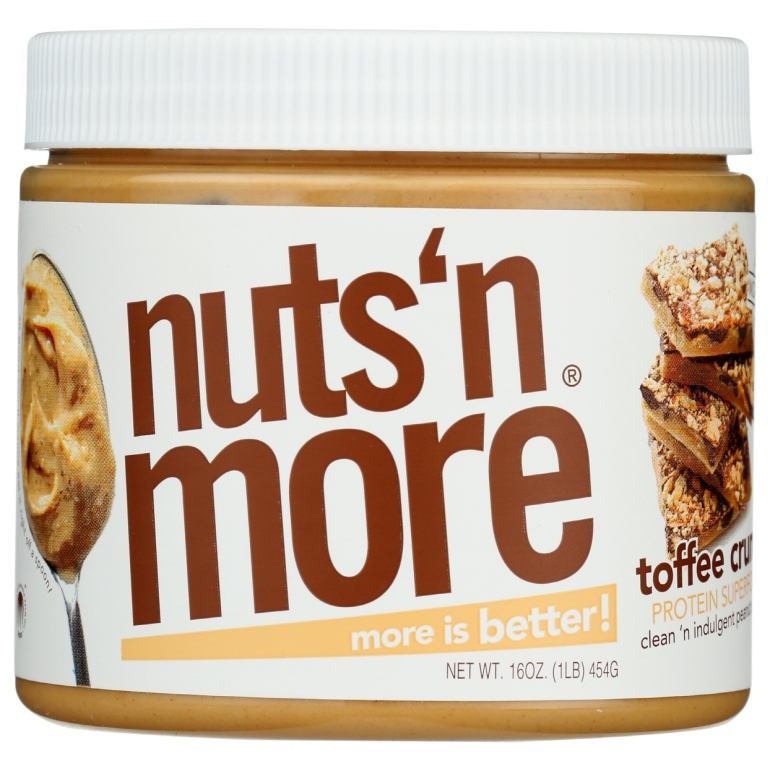 Toffee Crunch High Protein Peanut Butter Spread, 16.3 oz