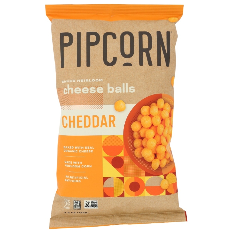 Cheese Balls Cheddar, 4.5 oz