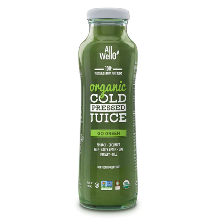 Organic Cold Pressed Go Green Juice, 11.1 fo