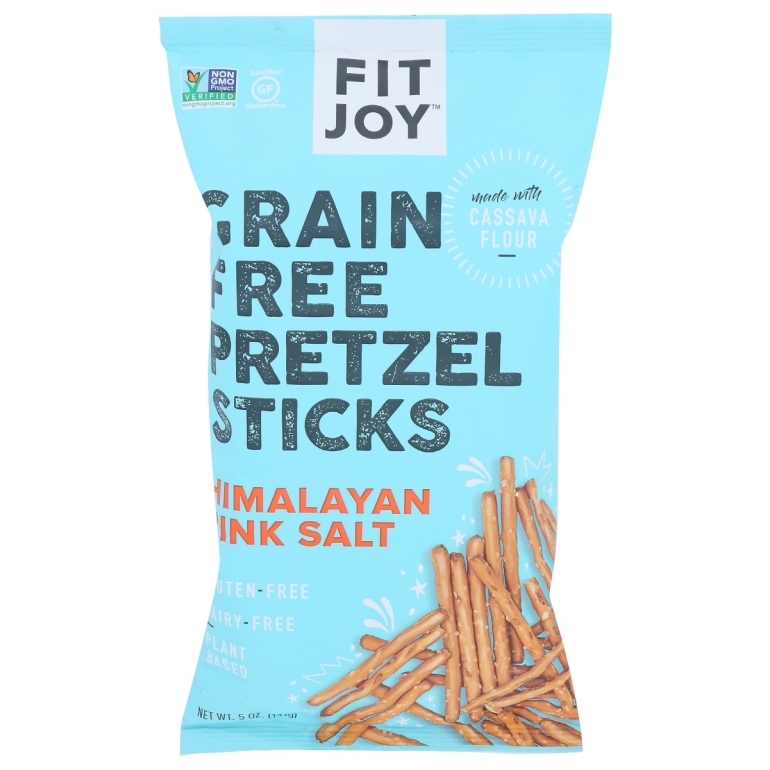 Himalayan Pink Salt Grain Free Pretzel Sticks, 5 oz