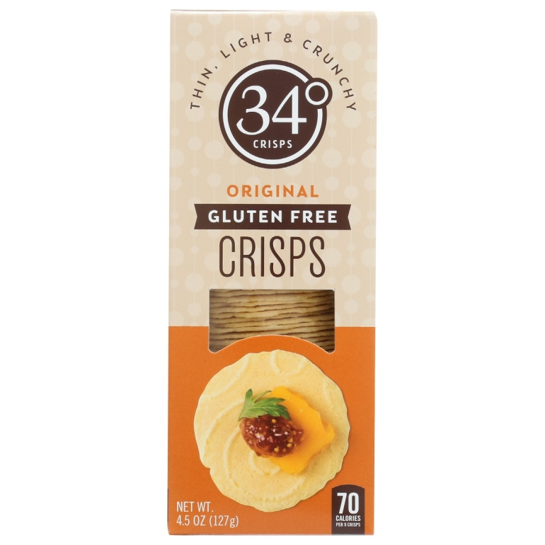 Original Gluten Free Crisps, 4.5 oz