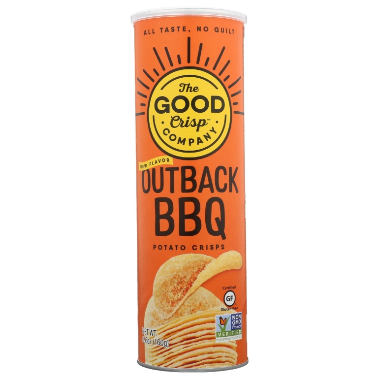 Crisps Outback Bbq, 5.6 oz