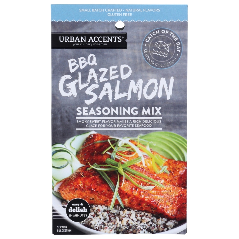 Bbq Glazed Salmon Seasoning, 1 oz