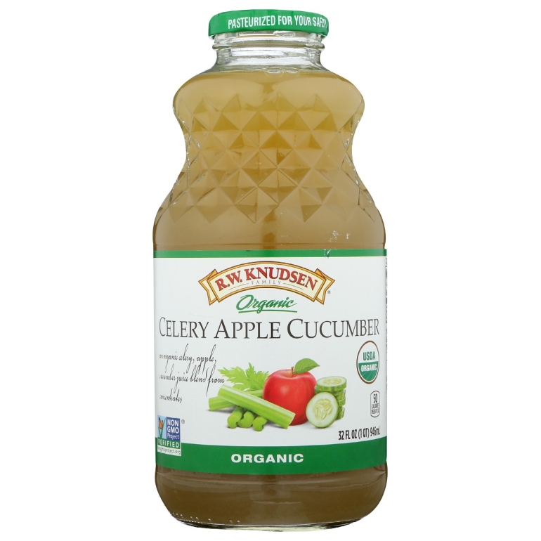 Organic Celery Apple Cucumber Juice, 32 fo