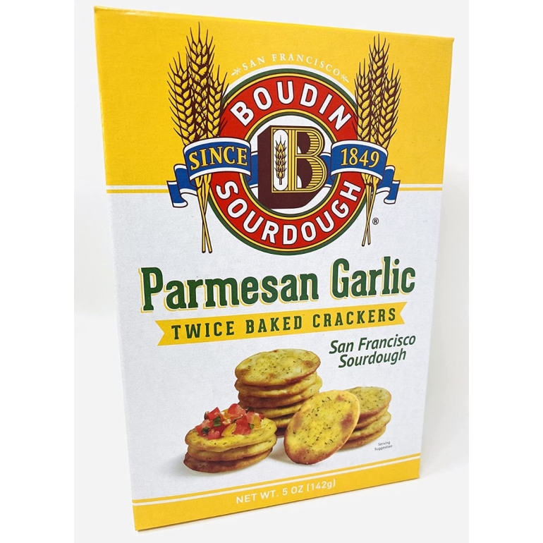 Parmesan Garlic Crackers, 5 oz