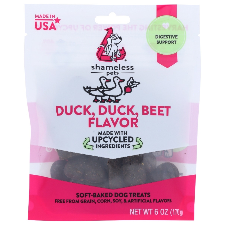 Treat Dog Duck Duck Beet, 6 oz