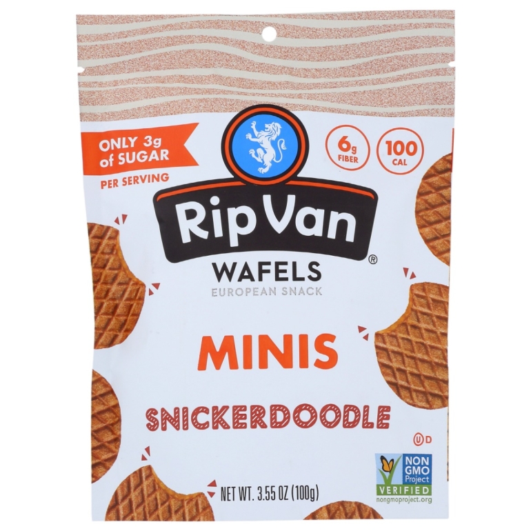 Snickerdoodle Wafel Minis, 3.55 oz